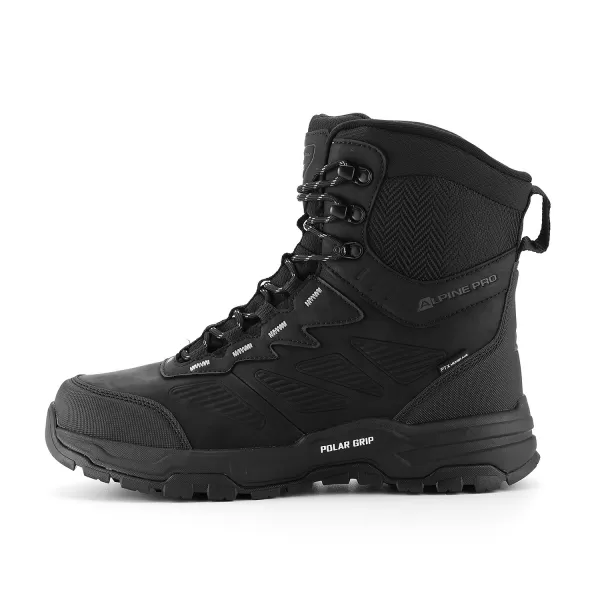  Pánské zimní boty ALPINE PRO CARON BLACK 