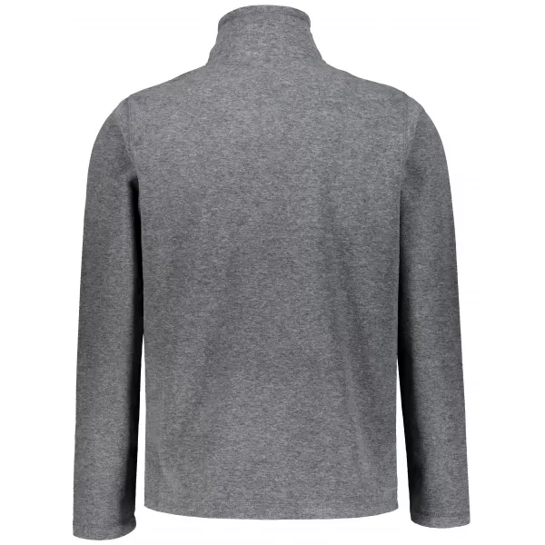  Pánská fleece mikina ALTISPORT ALM002852 ČERNÝ MELÍR 