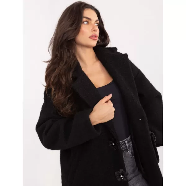  Dámský kabát FACTORY PRICE IT-PL-96965.19 NOIRE 
