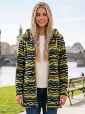 Dámská fleecová mikina ALTISPORT ILANI KHAKI