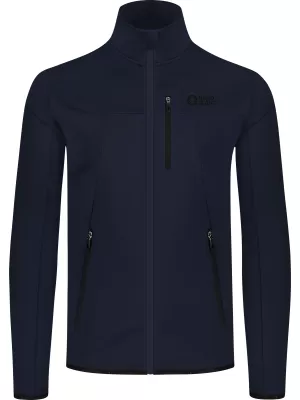 Pánská powerfleece mikina NORDBLANC MORASS NBSFM8335 TMAVĚ MODRÁ