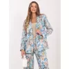 Dámské sako RUE PARIS IT-MA-FL8932.60 LIGHT BLUE