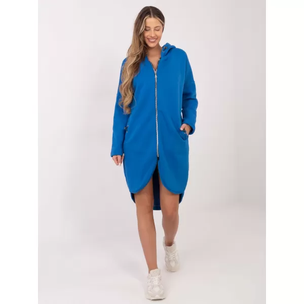  Dámská mikina RUE PARIS RV-BL-4858-1.99P DARK BLUE 