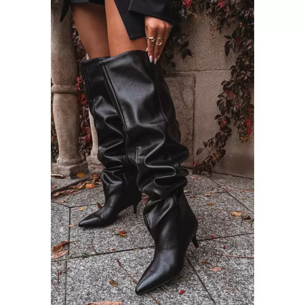  Dámské kozačky BOTO 8506 BLACK 