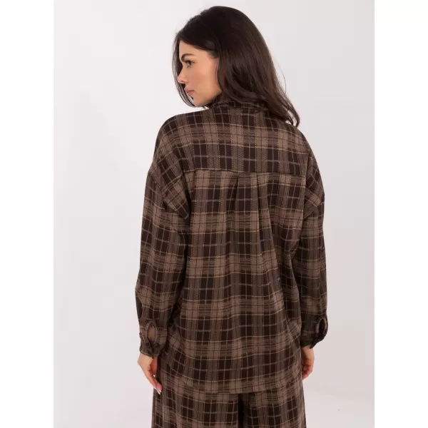  Dámská košile ITALY MODA IT-KS-21638.02 BROWN 