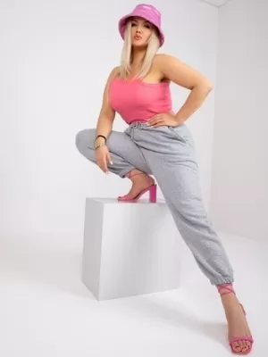 Dámské tepláky BASIC FEEL GOOD RV-DR-6331.86 GRAY