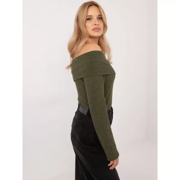  Dámský svetr ITALY MODA DHJ-SW-A2449.33 KHAKI 