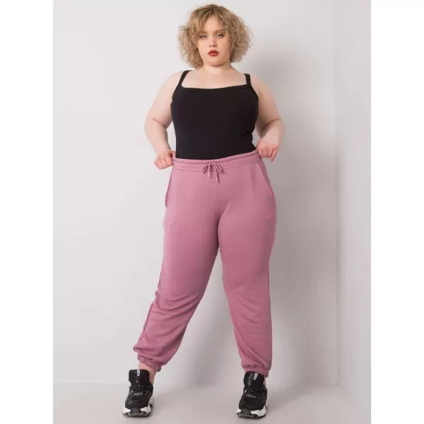  Dámské tepláky BASIC FEEL GOOD RV-DR-6331.86 DARK PINK 