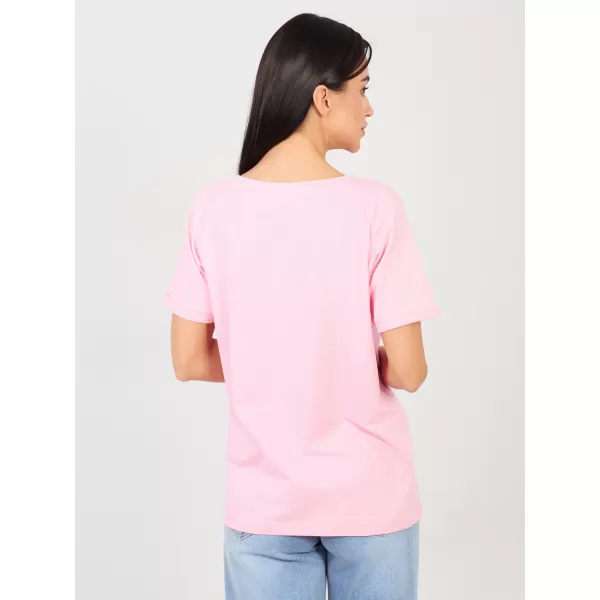  Dámské tričko RUE PARIS RV-TS-A1094.45 BRIGHT PINK 