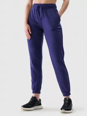 Dámské kalhoty 4F 4FWMM00TTROF1658 NAVY