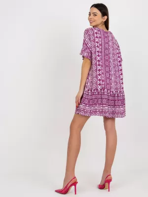 Dámské šaty SUBLEVEL D73771M30306C VIOLET