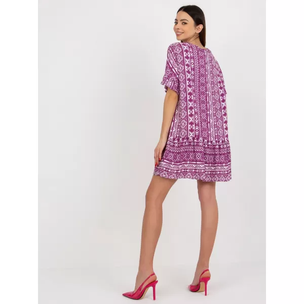  Dámské šaty SUBLEVEL D73771M30306C VIOLET 