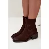 Dámské kotníkové boty BOTO 9624 CHOCOLATE