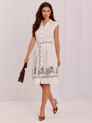 Dámské šaty ITALY MODA IR-SK-J172906.99 ECRU