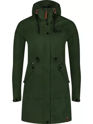 Dámská parka NORDBLANC HINTERLAND NBSJL8319 ZELENÁ