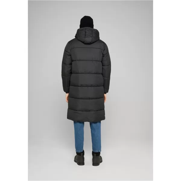  Pánský prošívaný kabát URBAN CLASSICS TB8705-00007 BLACK 