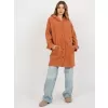 Dámský kabát RELEVANCE RV-PL-8449.98P DARK ORANGE