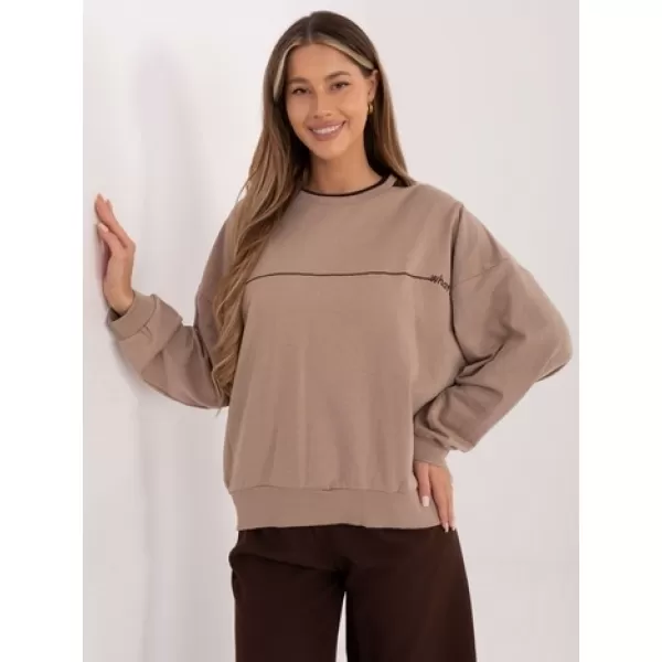  Dámská mikina RELEVANCE RV-BL-A940.60 DARK BEIGE 