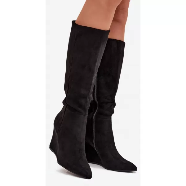  Dámské kozačky BOTO 5123 BLACK 