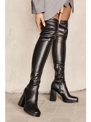 Dámské kozačky BOTO CLS-372 BLACK