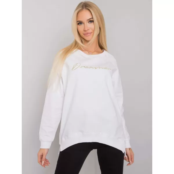  Dámská mikina RUE PARIS RV-BL-7192.66P WHITE 