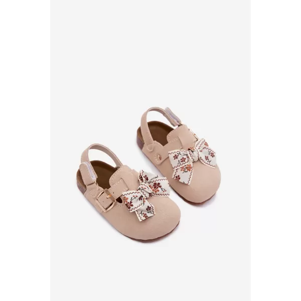  Dětské papuče BOTO 376-1B/2B/3B BEIGE 
