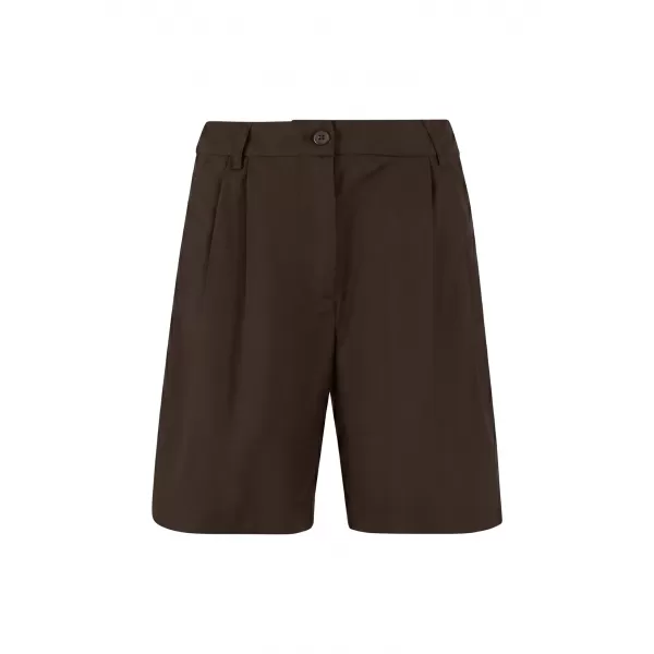  Dámské bermudy URBAN CLASSICS TB7196-00075 BROWN 