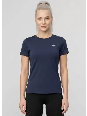 Dámské triko 4F 4FWMM00TTSHF3306 NAVY