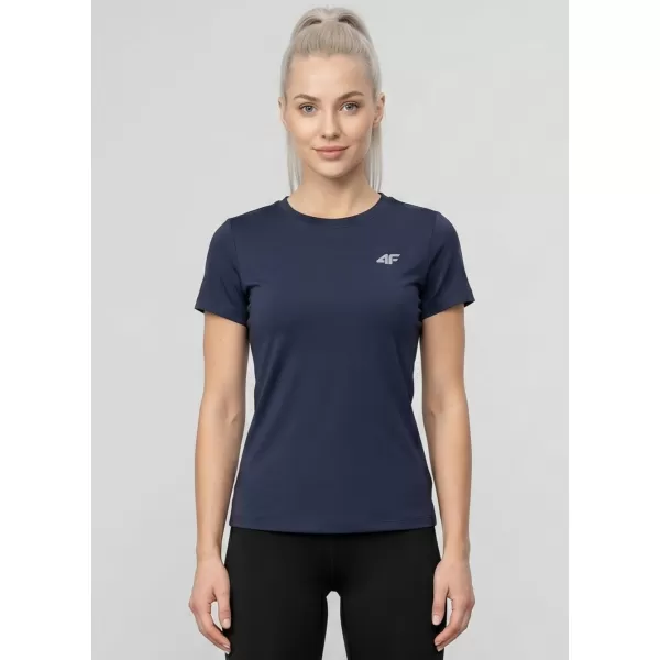  Dámské triko 4F 4FWMM00TTSHF3306 NAVY 