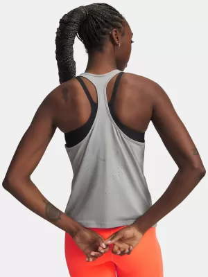 Dámské tílko UNDER ARMOUR UA VELOCITI PRO TANK 6009538-069 ŠEDÁ