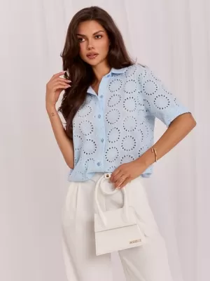 Dámská košile LAKERTA LK-KS-510284.76 LIGHT BLUE