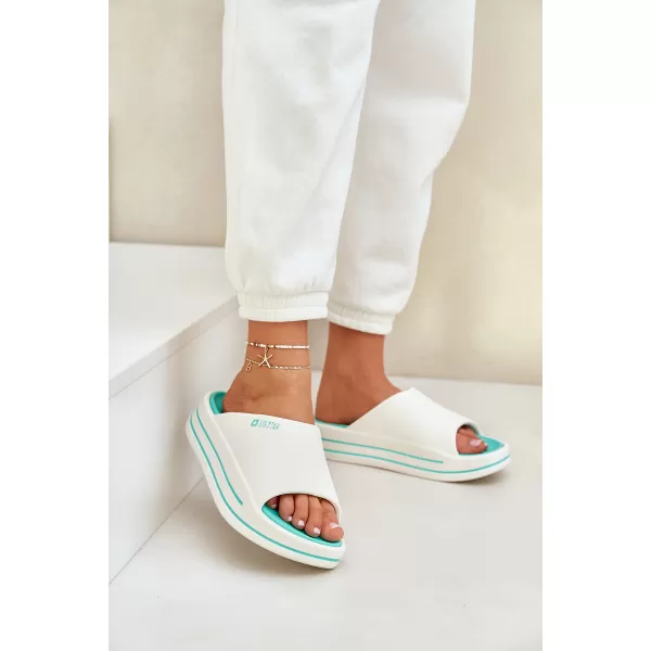  Dámské pantofle BIG STAR SHOES NN274A038 WHITE 