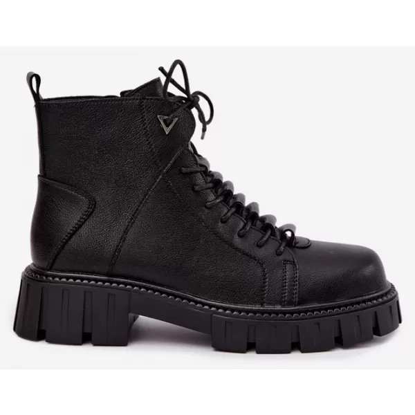  Dámské kotníkové boty D&A JC62-1044 BLACK 