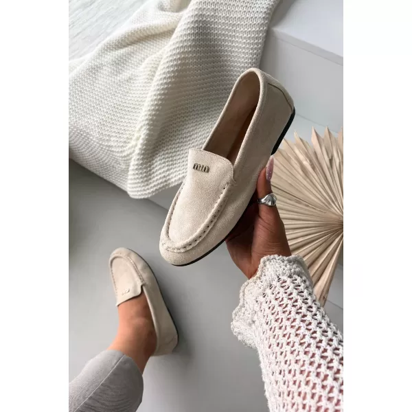  Dámské mokasíny BOTO QQ-273 BEIGE 