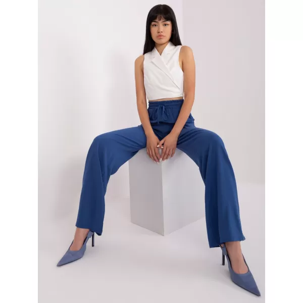  Dámské kalhoty LAKERTA LK-SP-509331.25 DARK BLUE 