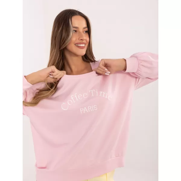  Dámská mikina RUE PARIS RV-BL-A1220.11 BRIGHT PINK 