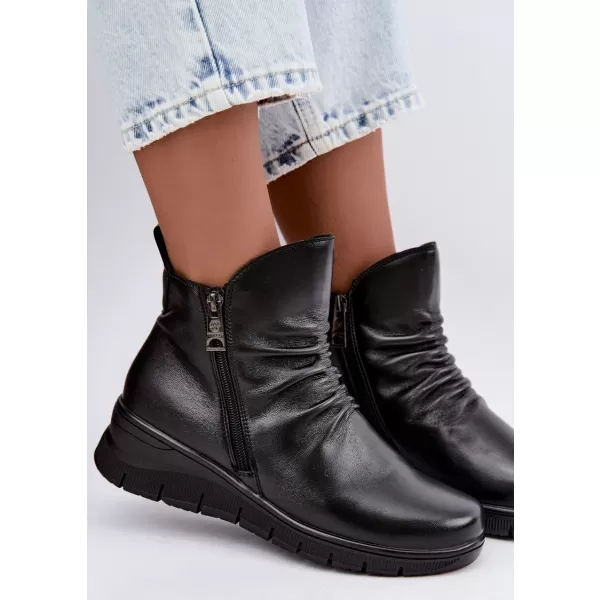  Dámské kotníkové boty VINCEZA 133117 BLACK 