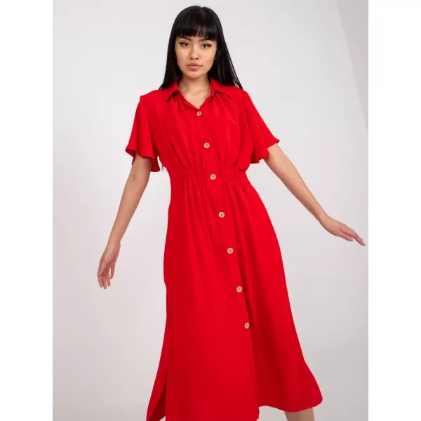  Dámské šaty RUE PARIS CHA-SK-2904.89 RED 