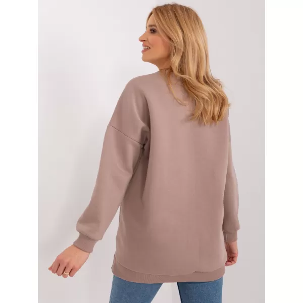  Dámská mikina RELEVANCE RV-BL-8261.51 DARK BEIGE 