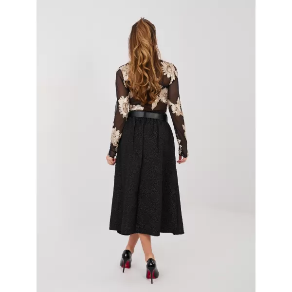  Dámská sukně RUE PARIS IT-SD-18760.69 BLACK 