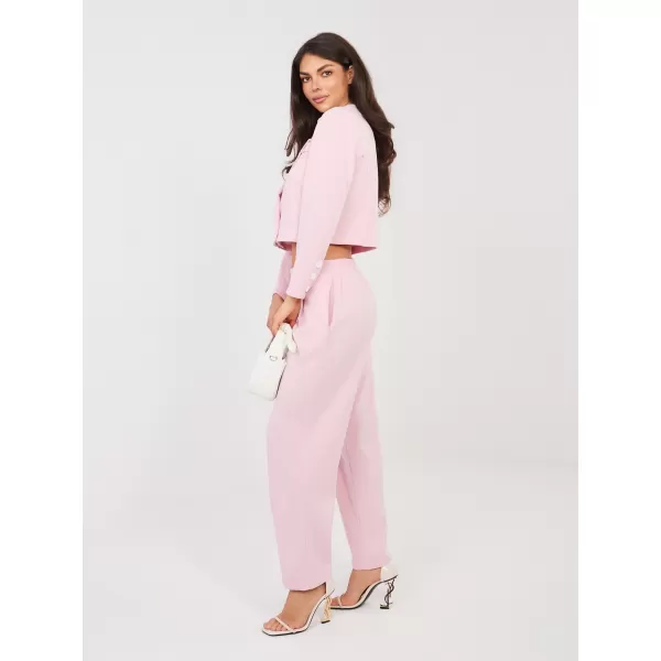  Dámský komplet RUE PARIS IT-KMPL-22255.20 BRIGHT PINK 