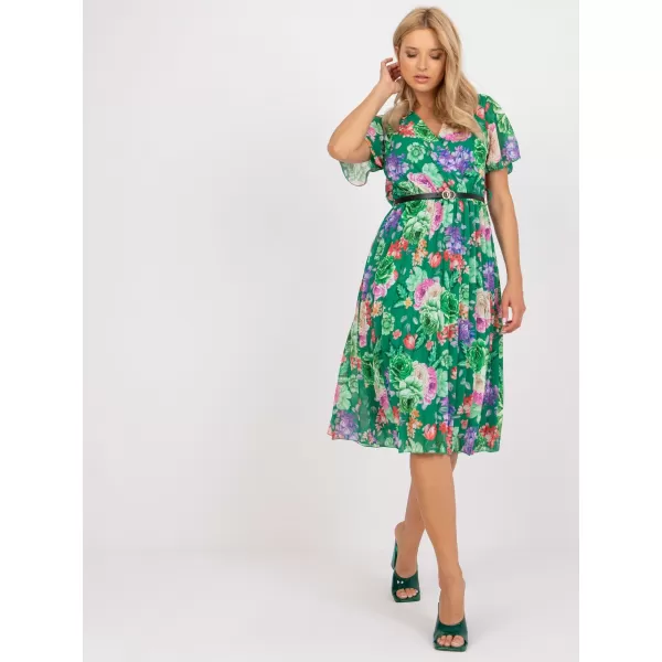  Dámské šaty ITALY MODA DHJ-SK-13162.92 GREEN 