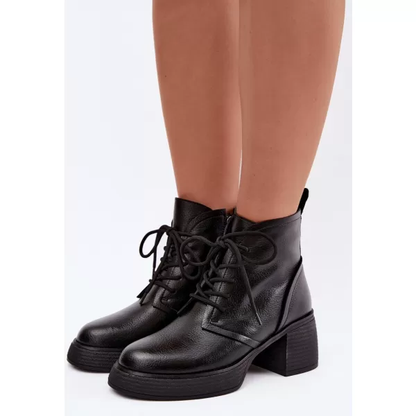  Dámské kozačky D&A CR62-3368 BLACK 