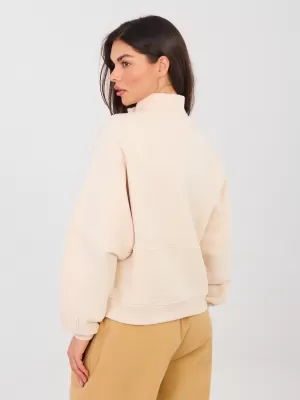 Dámská mikina FACTORY PRICE NS-BL-NS2579.18 LIGHT BEIGE