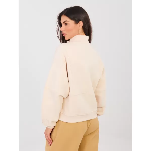  Dámská mikina FACTORY PRICE NS-BL-NS2579.18 LIGHT BEIGE 