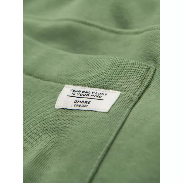  Pánské tepláky OMBRE OM-PABS-0305 GREEN 