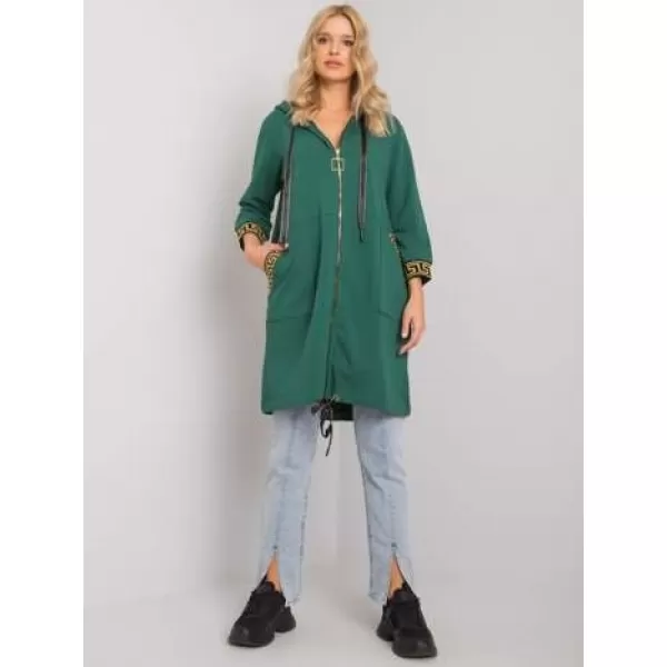  Dámská mikina RELEVANCE RV-BL-6792.02P DARK GREEN 