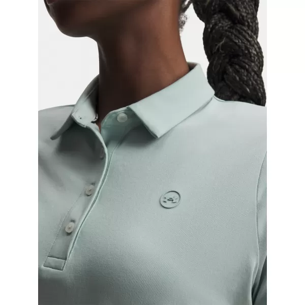  Dámské triko UNDER ARMOUR UA ARMOURDRY SS POLO 6009805-477 MODRÁ 