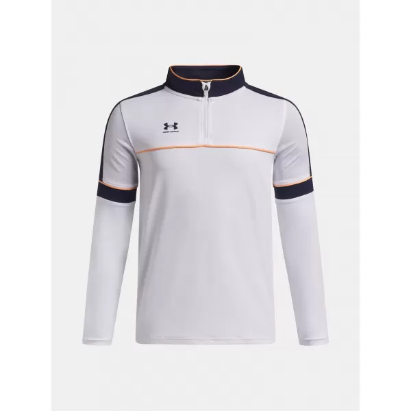  Chalepcká mikina UNDER ARMOUR UA B CHALLENGER TRAINING QZ 6004080-100 BÍLÁ 