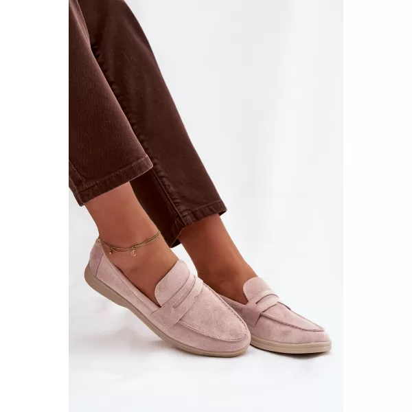  Dámské mokasíny BOTO QQ-278 PINK 